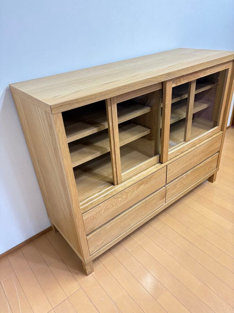 高野木工　CANO カノ　ホワイトオーク　IDC キャビネット　サイドボード