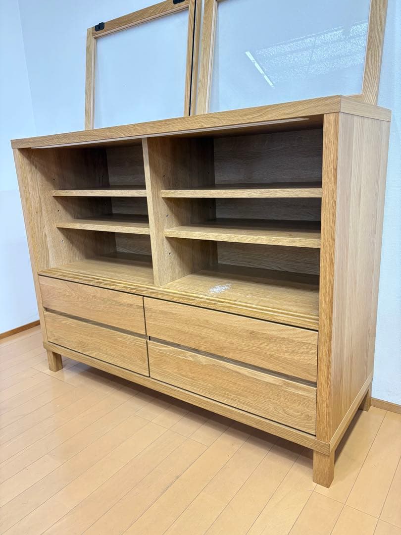 高野木工　CANO カノ　ホワイトオーク　IDC キャビネット　サイドボード