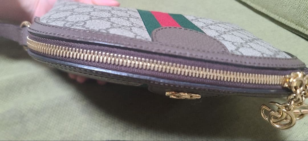 美品 Gucci GGパターン ショルダーバッグ オフィディア