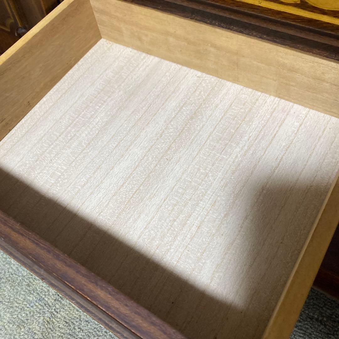 ヴィンテージ　 レトロ　 木製 　ガラス扉　キャビネット　サイドボード