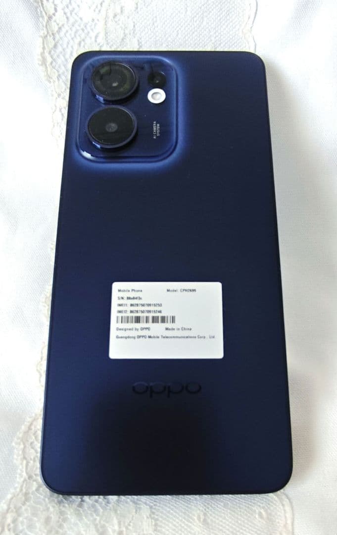 OPPO Reno13A 128GB ルミナスネイビー　本体