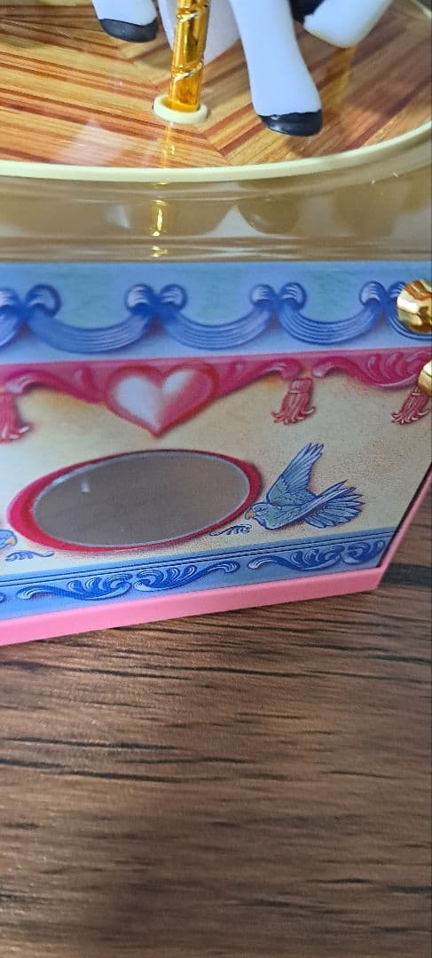 スヌーピー 陶器 吉徳 オルゴール カセット メリーゴーランド ブリキ