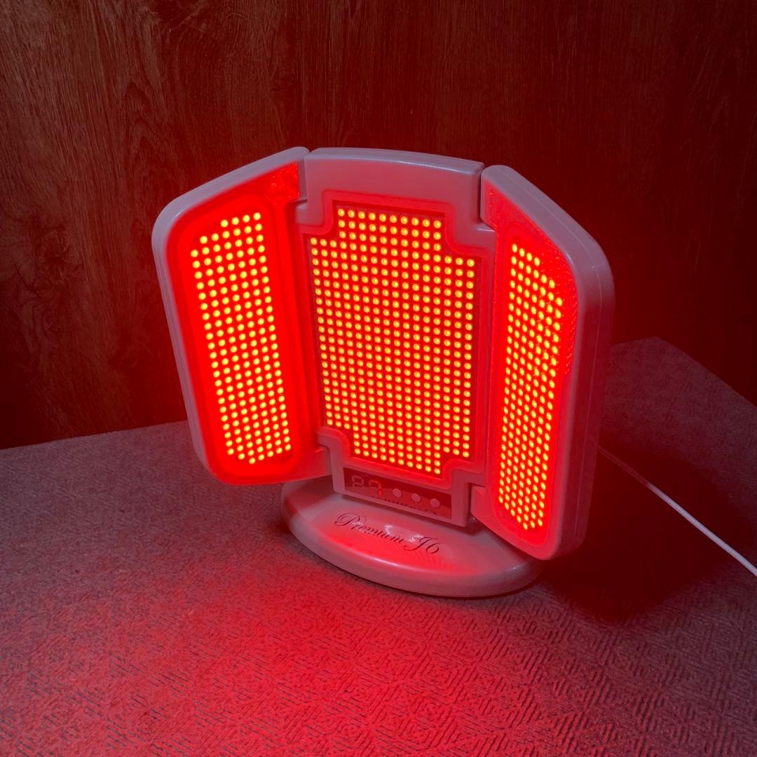 I301\" Premium J6 LED美顔器 折り畳み ホワイト