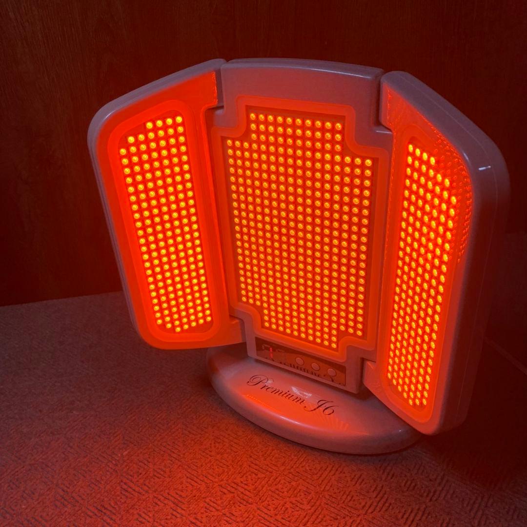 I301\" Premium J6 LED美顔器 折り畳み ホワイト