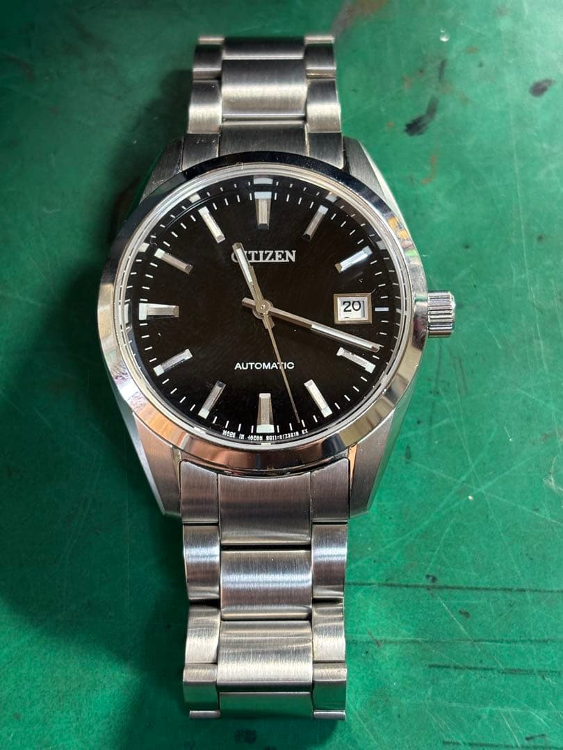 【タイガ123！・保証無し】シチズンコレクション自動巻き黒文字盤