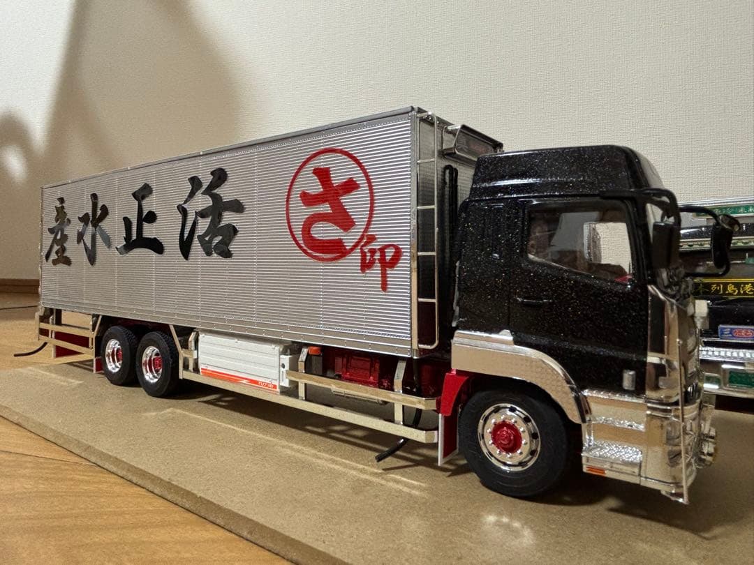 アオシマデコトラ1/32ヘビーフレイトスーパーグレート完成品
