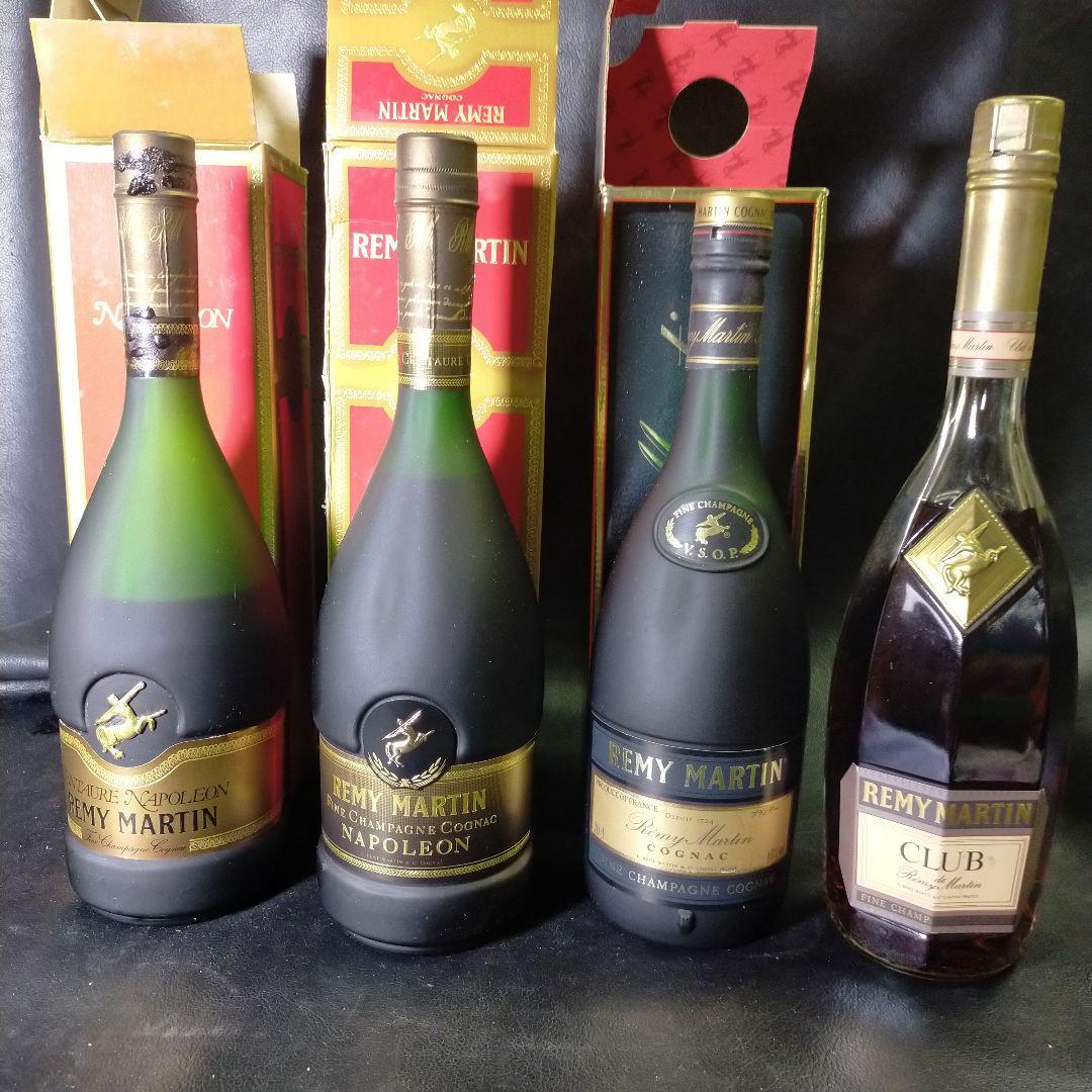 REMY MARTIN コニャック4本従価 NAPOLEON CLUB VSOP
