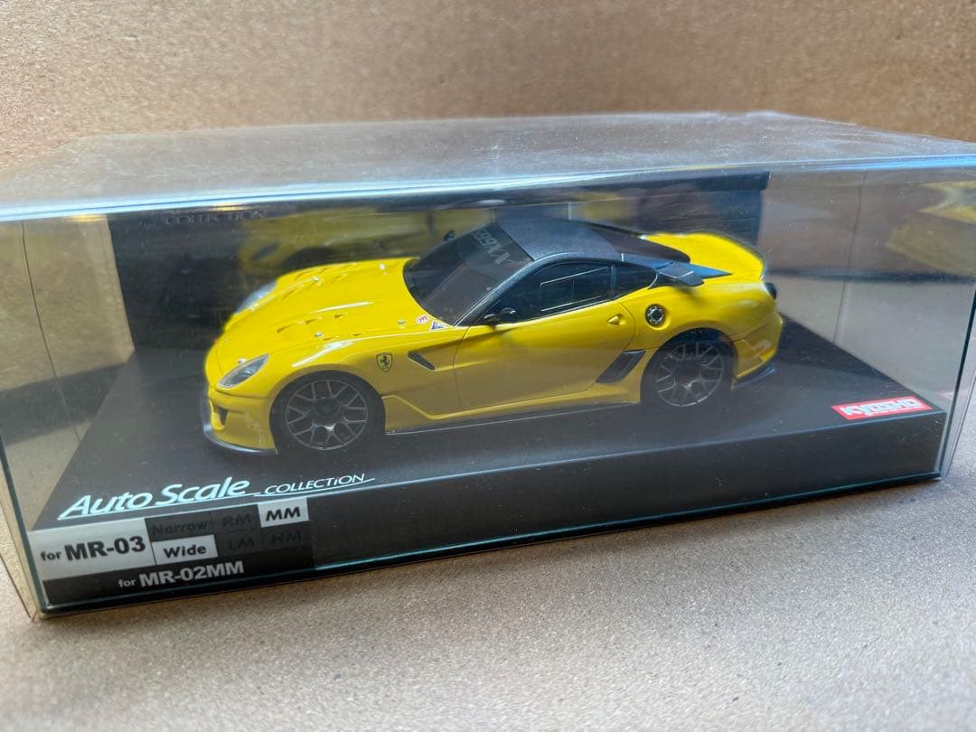 京商 ミニッツ オートスケールコレクション フェラーリ F599XXイエロー