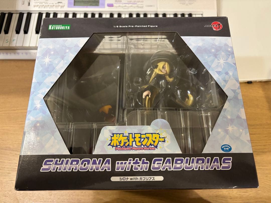ARTFX J ポケットモンスターシリーズ シロナ ガブリアス　色紙付き