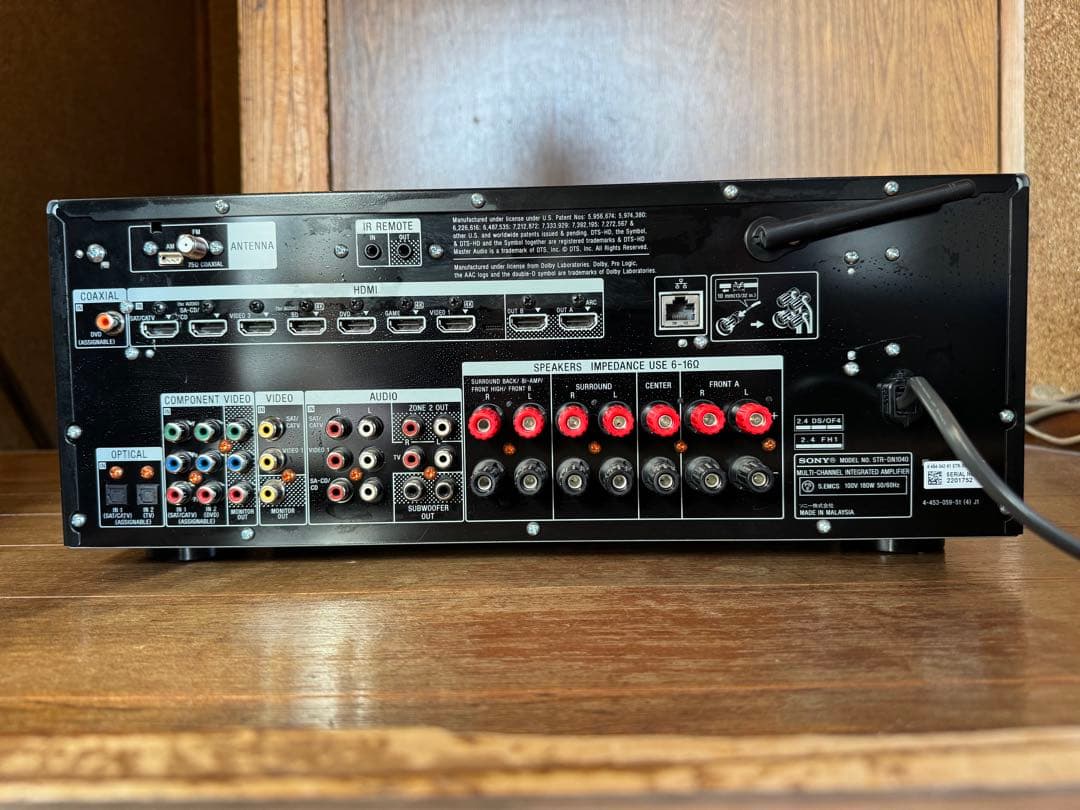 SONY STRーDN1040 AVアンプ