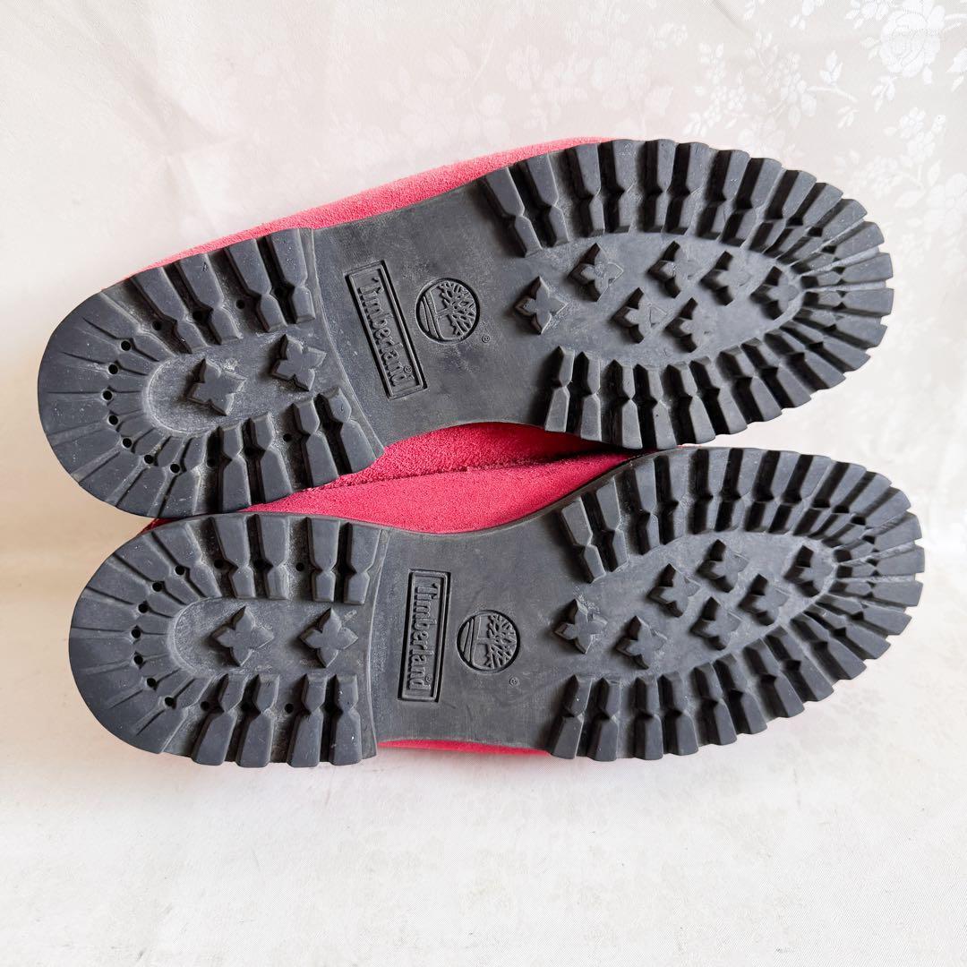 ✨希少カラー✨ティンバーランド 3eye デッキシューズ レッド 28cm