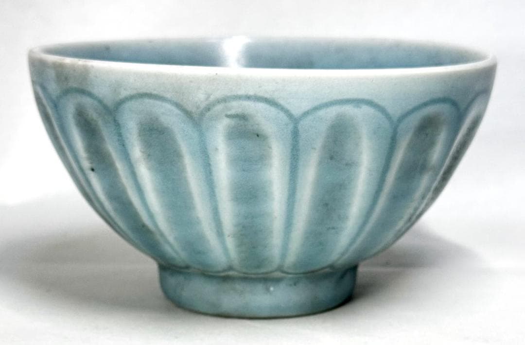 宋 青磁茶碗 時代品 伝世品焼物 歴史唐物 ウブ品 入手困難 骨董WWTT321