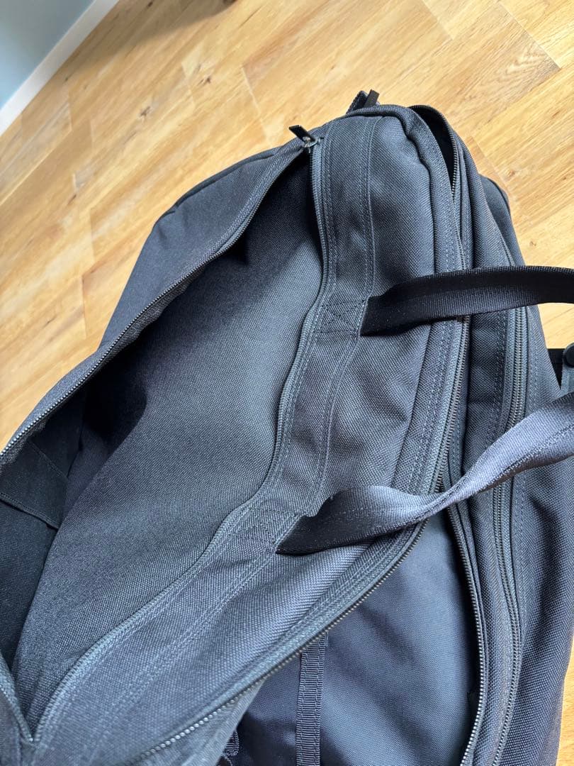 ポータービジネスバッグ　3way 黒　キャンバス地