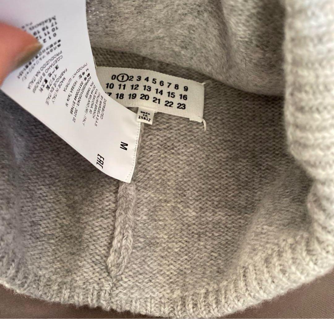 (値下げ)グレー ニット帽 Mサイズ