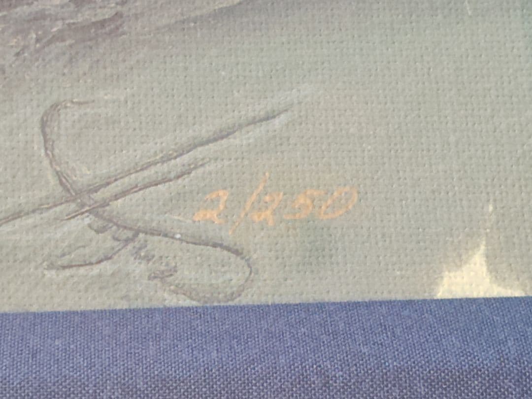 ジョン アルホーグ　JOHN.AL.HOGUE、作品名LUNA SOLITUDE