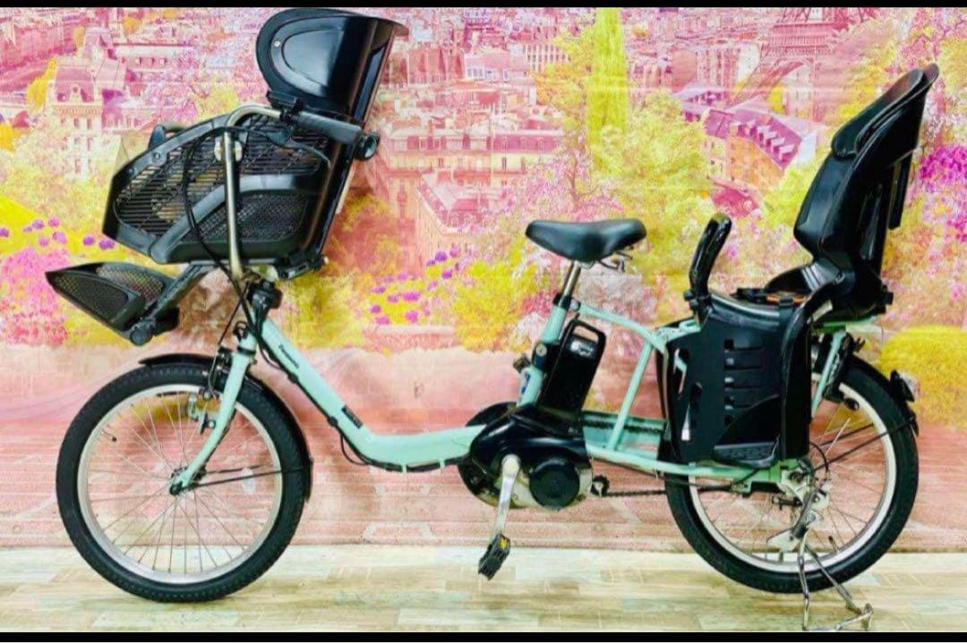 K2000 電動自転車パナソニック ギュット 子供乗せ 20インチ 送料無料