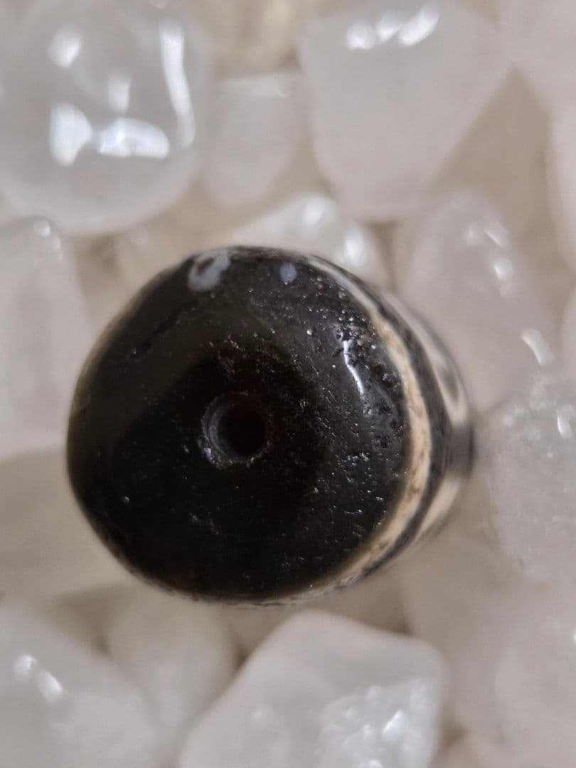 890 天珠　六字真言天珠　梵字　太極天珠　dzibeads　2個セット！