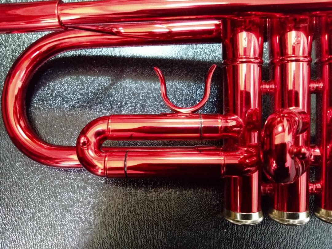 値下げ 新品同様❣Soleil トランペット STR-1 (レッド)