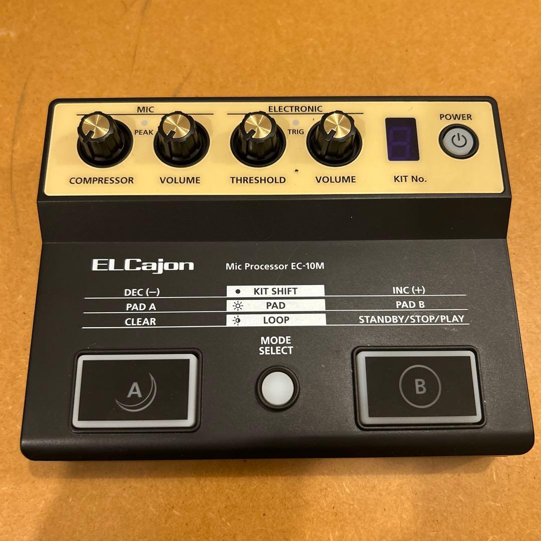 Roland EC-10M カホン用エフェクター マイク ケース エレキカホン