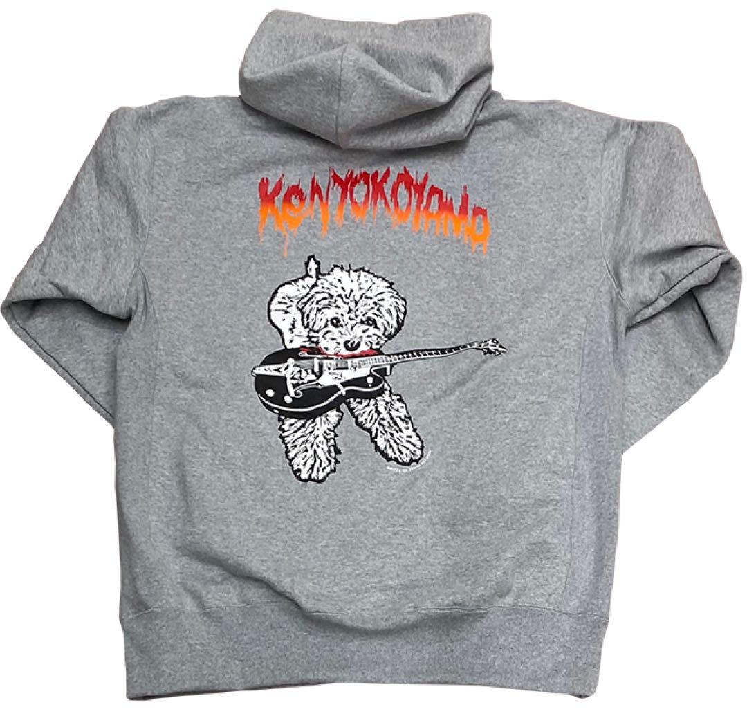 新品 KEN YOKOYAMA 横山 健『CCM』パーカー灰M ハイスタンダード