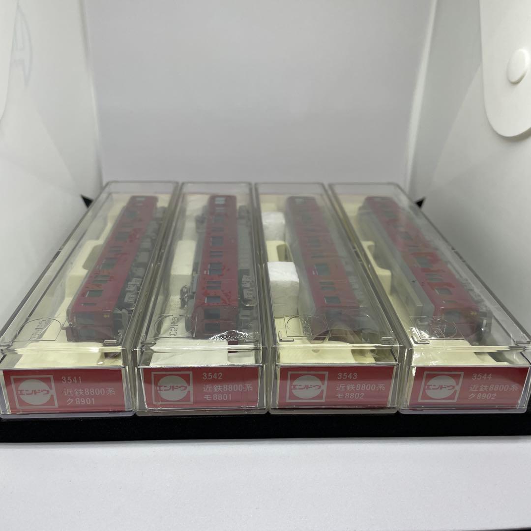 エンドウ　近鉄8800系4両セット[美品] 金属製Nゲ-ジ製品