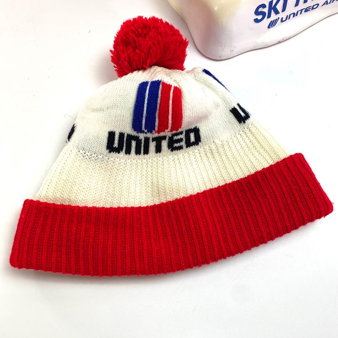 メネフネ ユナイテッド航空 SKI THE WEST 70's 当時物 非売品