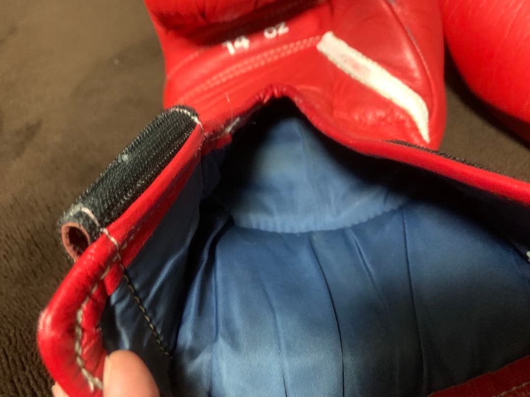 マサオ　Winning ボクシンググローブ 14 oz レッド