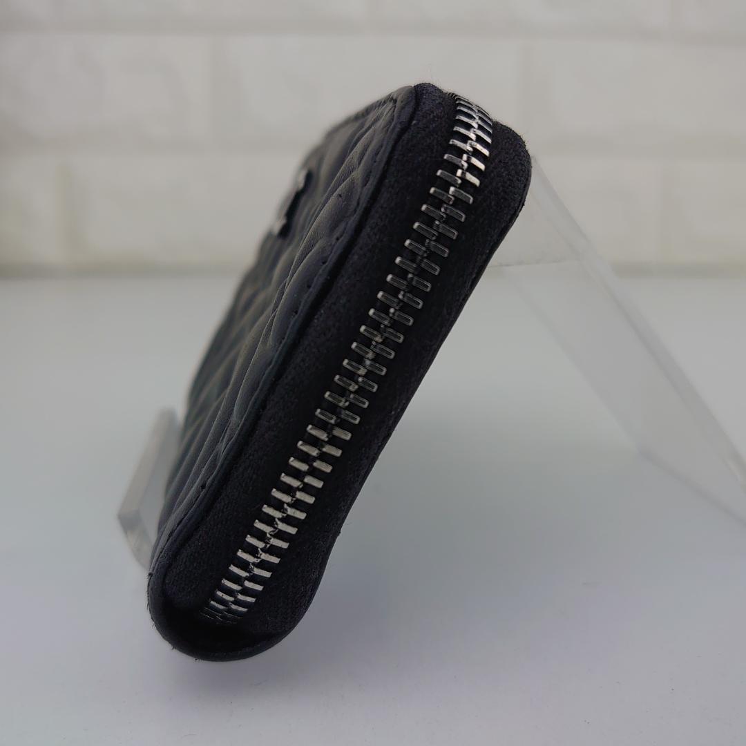 【美品】シャネル　カメリア　カードケース　L字ラウンドファスナー　1182