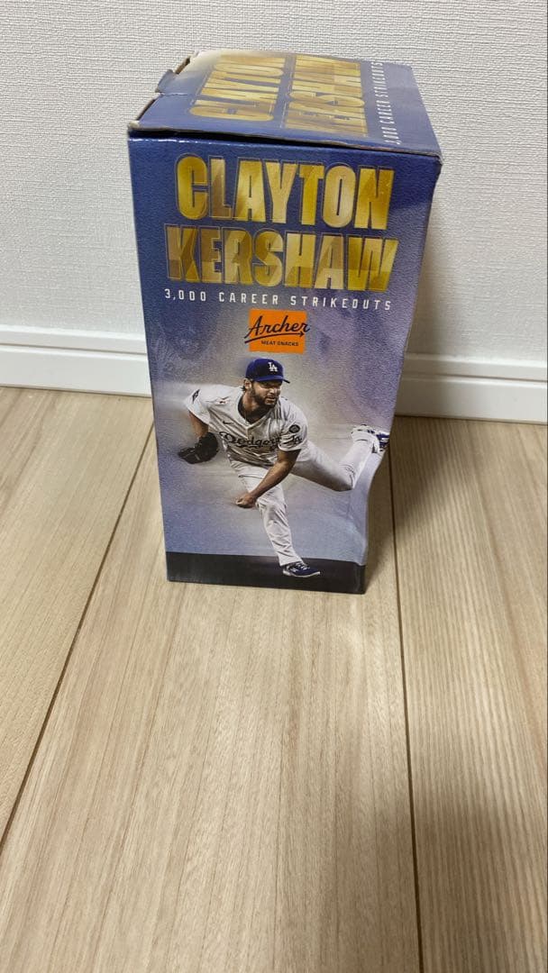 Clayton Kershaw 3,000キャリアストライクアウト フィギュア