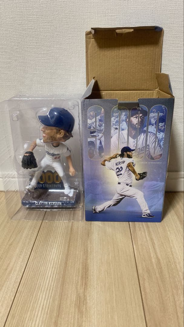 Clayton Kershaw 3,000キャリアストライクアウト フィギュア