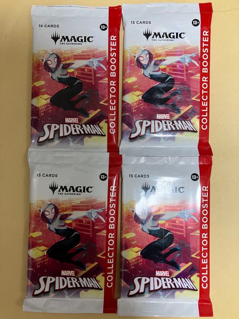 マジック：ザ・ギャザリング スパイダーマン コレクターブースター4パック　英語版