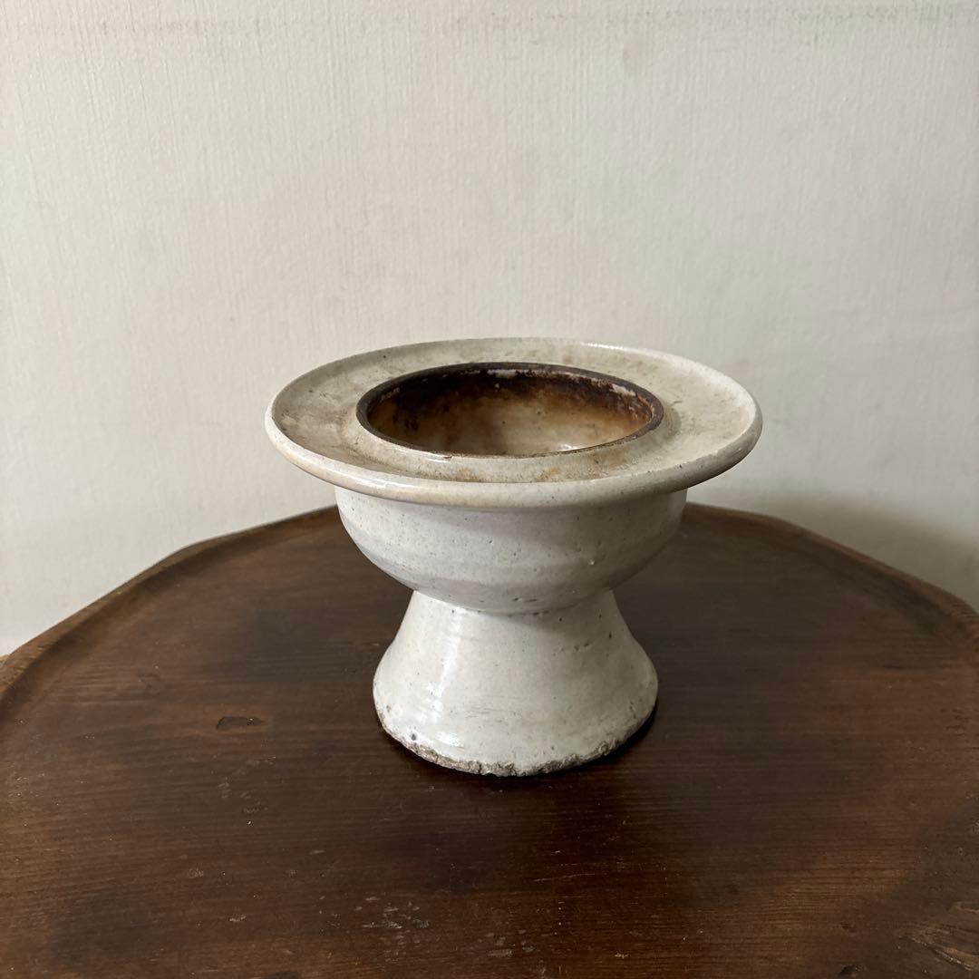 李朝　香炉　朝鮮王朝　骨董　アンティーク　古道具　古陶磁　秦秀雄　白洲正子