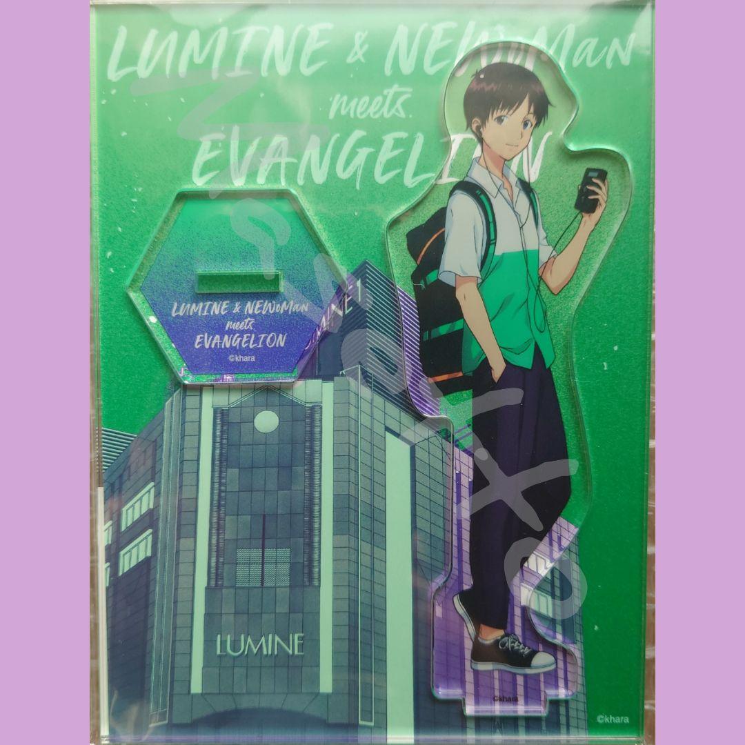 新宿ルミネ限定 エヴァンゲリオン 渚カヲル 碇シンジ アクスタ＋非売品ステッカー