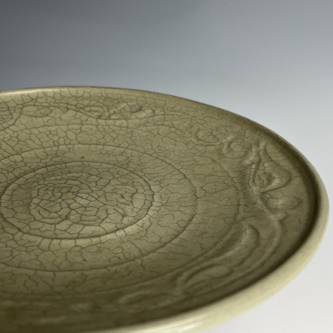 白磁盤 中国古玩 中国美術 唐物 擺件 372