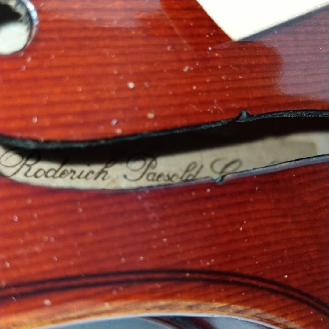 Roderich Paesold No 803 4/4 ペゾルト バイオリン