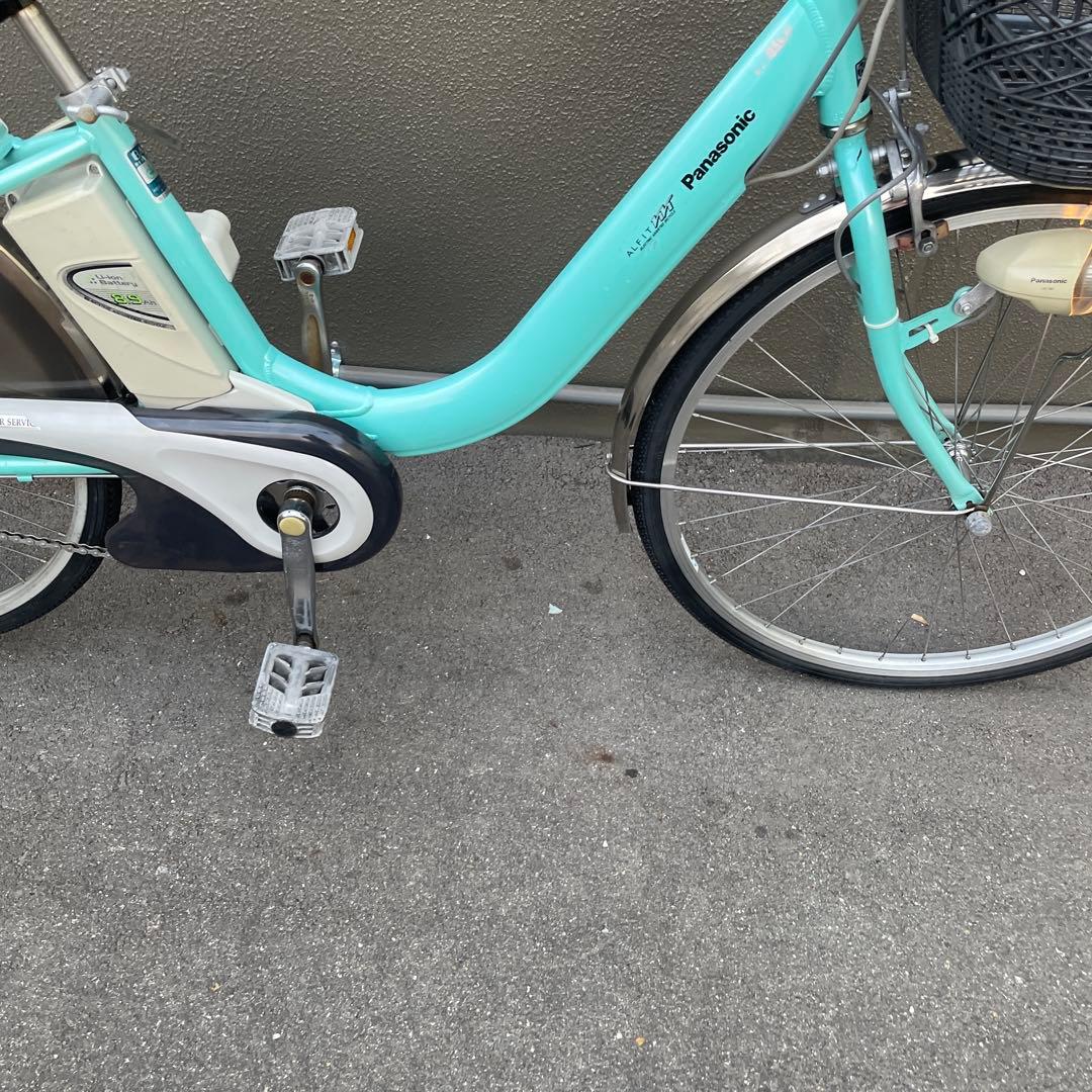 パナソニック電動アシスト自転車26インチ【8.9A h】