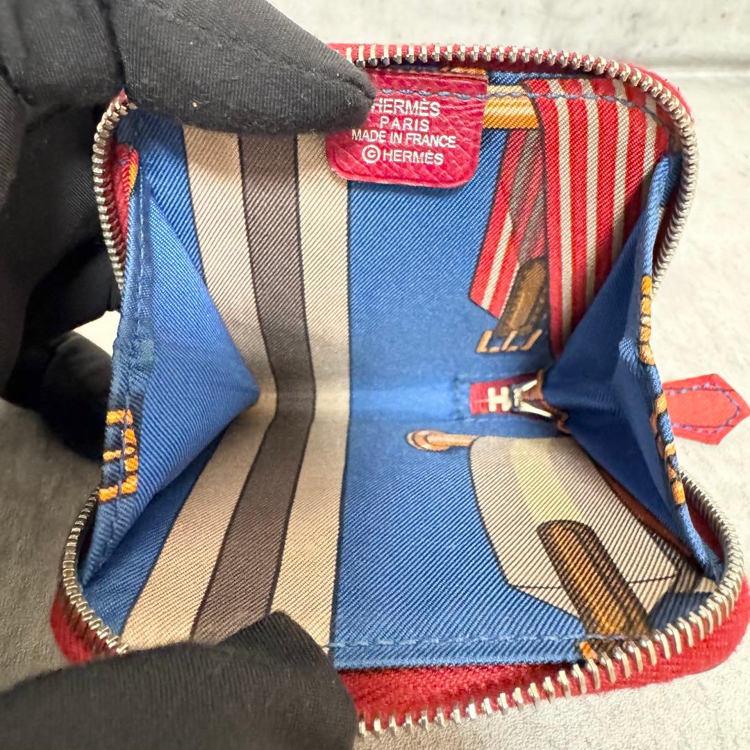 エルメス HERMES ケース アザップ コンパクト シルクイン ◻︎o刻印