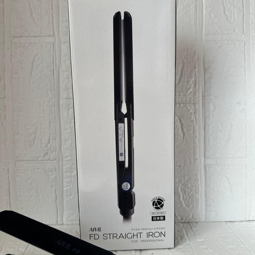アイビル FDストレートアイロン ブラック