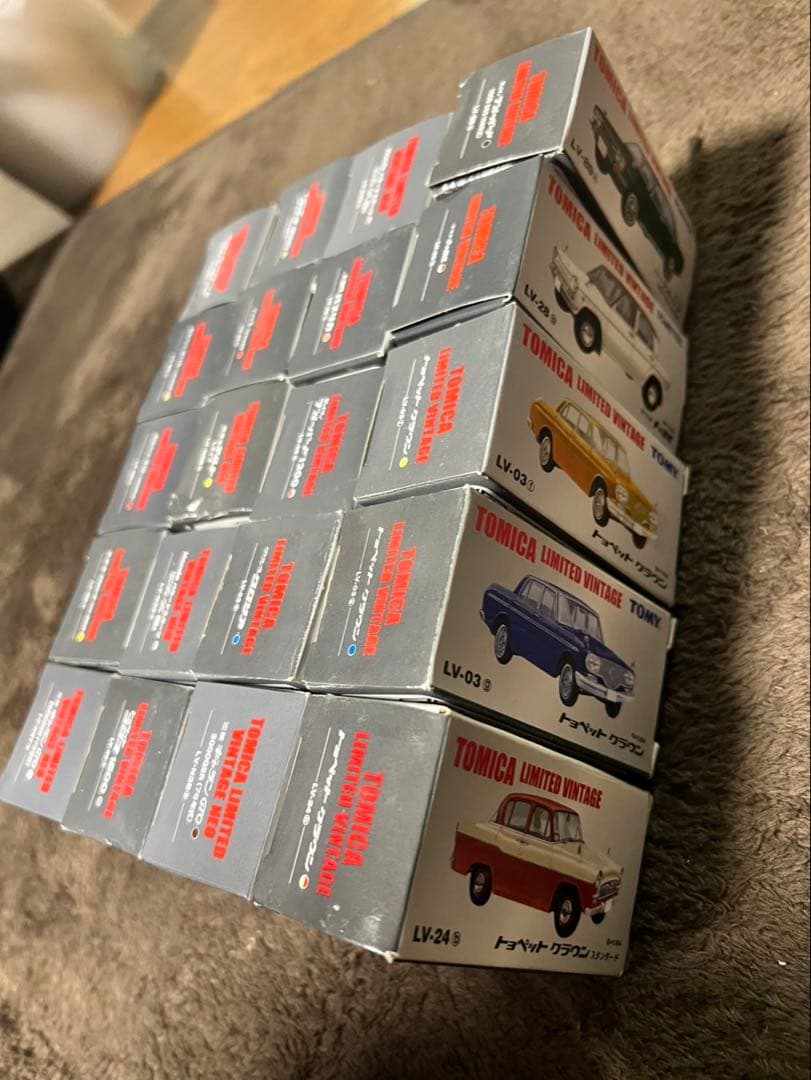 トミカリミテッドヴィンテージ ミニカーセット 20台