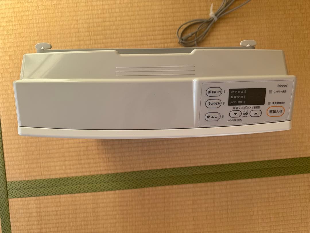 【3mコード付・美品】リンナイ ガスファンヒーター SRC-365E 都市ガス
