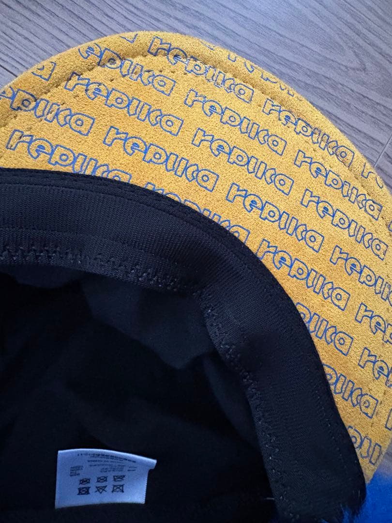 Vaundy ロゴフライトキャップ 【イエロー&ブルー】