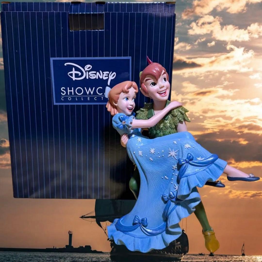 エネスコ　ショーケース　enesco ピーターパン　ウェンディ　置物　フィギュア