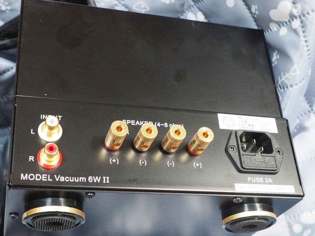 Butler Vacuum 6W ll 真空管(6BQ5)シングルアンプ