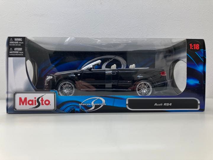 【Audi RS4】1/18 マイスト製 ミニカー箱付