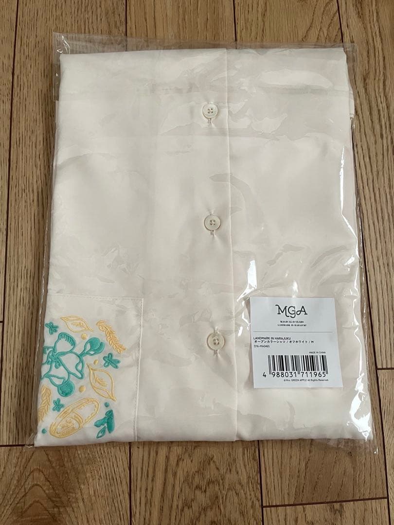 Mrs.GREEN APPLE POPUP オープンカラーシャツ　Mサイズ