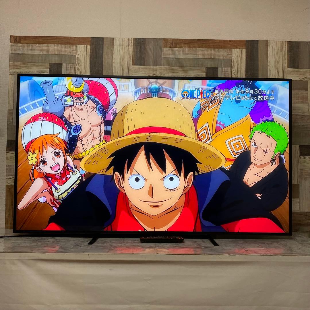 即日受渡❣️全国送料込Panasonic65型液晶ディスプレイスピーカーリモコン付