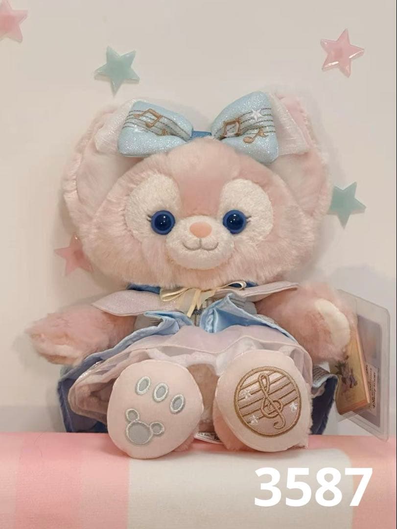 お顔厳選　上海ディズニー　リラックス　クッキーアンSSぬいぐるみ3431