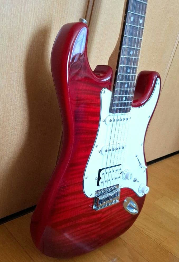 BUSKER'S BST-3H エレキギター ソフトケース付