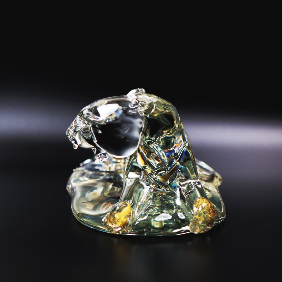 Murano Glass Pino Signoretto パンサー 4.5kg