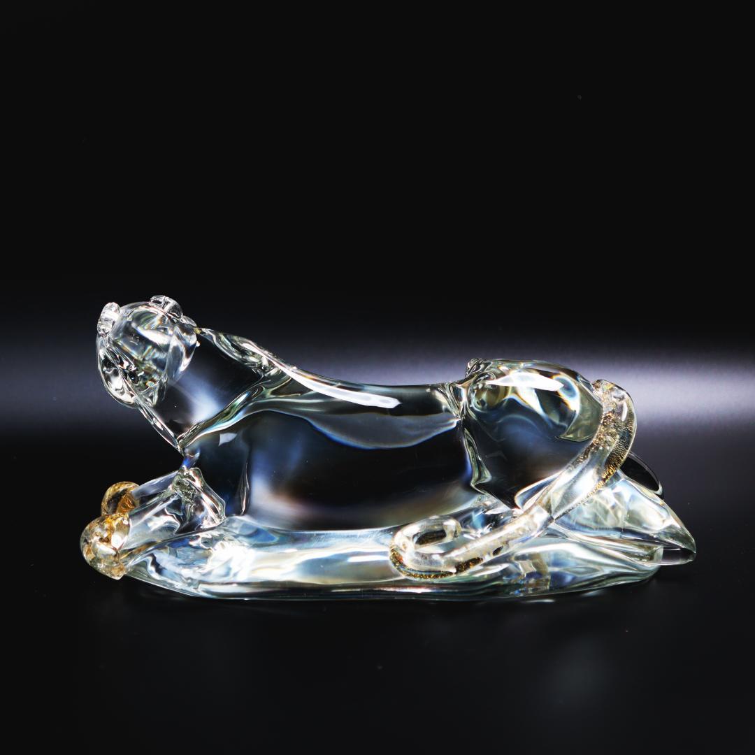 Murano Glass Pino Signoretto パンサー 4.5kg